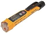 Klein Tools NCVT-4IR Non-Contact Volt Tester, 12 - 1000V AC Pen with IR Thermometer -22 to 482 deg F, LED and Audible Alarms, Pocket Clip