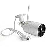 HD 5.0MP Bullet IP Camera WiFi Wireless Security CCTV Camera Fisheye Lens 180 Degrees View IR 20M Outdoor P2P APP CamHi Built-in 32GB SD Card