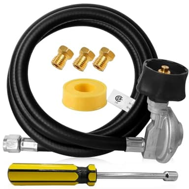 Natural Gas To Propane Conversion Kit for Weber Spirit II 310/315/E310/210,for Weber Conversion Kit with 5FT Propane Regulator Hose and Natural Gas Conversion kit Gas To Propane Conversion.