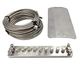 POP & Lock – CAT Rap Catalytic Converter Security – Universal Catalytic Converter - Universal Design - Anti Theft Catalytic Converter Protection Shield (PL9800)