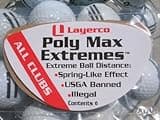 Poly Max Extremes Illegal Golf Product Banned for Taylormade JetSpeed Driver