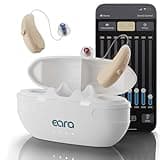 Explore Li+ Rechargeable OTC Hearing Aids – Self-Fitting, Bluetooth 5.0 Hearing Aids with Phone Call & Music Function | Comfortable & Discreet Receiver-in-Canal Design - FDA-Registered for Seniors and Adults