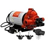 SEAFLO 33-Series Water Pressure Pump - 115V AC, 3.3 GPM, 45 PSI, Self Priming, Smart Pressure Switch, UL & CSA Certified, for RV, Caravan, Off-Grid, Marine, and Industrial Use