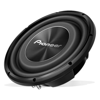 PIONEER A-Series TS-A3000LS4 12” Subwoofer – 1500W Max, Shallow-Mount Design, Deep Bass in Tight Spaces, Compact, Slim, Truck/Car Subwoofer