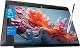 HP Pavilion x360 2-in-1 Laptop (14" FHD Touchscreen, Intel 6-Core i3 (> i5-1235U), 8GB RAM, 512GB SSD, Active Stylus) for Creator, Streaming, Traveling, Long Battery Life, Webcam, Win 11 Pro, Blue