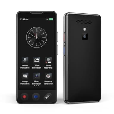 Language Translator Device No WiFi Needed, 2026 Upgraded AI Translator, Support 150 Languages Voice Instant Two-Way Translation, Offline/Recording/Photo Translator for Business Travel