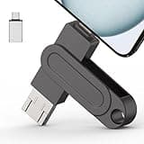 512GB Qainerly Photo Stick for Phone Flash Drive,4in1 Memory Stick for Photos and Videos USB Stick External Storage Compatible for iPhone/iPad/Android/PC