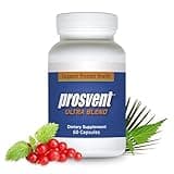 Prosvent Advanced Prostate Support Ultra - Natural Supplement with Saw Palmetto, Pygeum, Lycopene, Stinging Nettle, Beta Sitosterol, Cranberry and More to Ease Urinary Frequency & Urgency (60 Count)