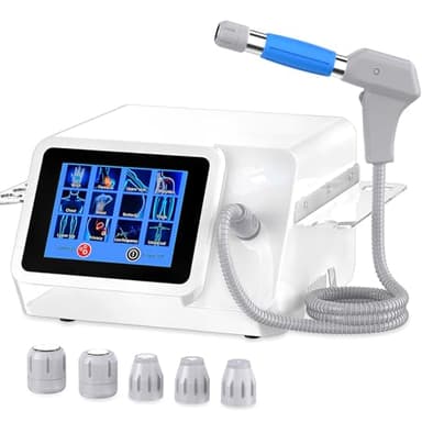 PUYGEH Shockwave Therapy Machine for Joint/Muscle Pain Relief, FSA/HSA Eligible Shockwave Therapy, Non-Invasive Extracorporeal ESWT Shock Wave Therapy Device, Ideal for Home & Clinical Use