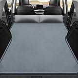 YCLNFC Car Inflatable Mattress for Ford Bronco Sport (CX430) 2021 2022 2023 2024 Back Seat Air Mattress Thickened Air Bed Cushion Rear Trunk Sleeping Mattress Camping Travel,Grey01