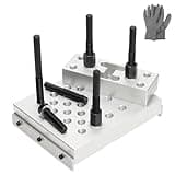 ReluxGo Universal Drill Press Support Block Plate Tool Set Kit, 30 Ton – Bearing and Bushing Repair Removal Installation