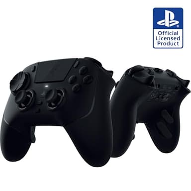 Razer Raiju V3 Pro Wireless Controller: Officially licensed for PlayStation, PS5, PC - Lag-free Esports Grade Performance - 6 Remappable Buttons - Customizable TMR Thumbsticks - Fast Triggers - Black