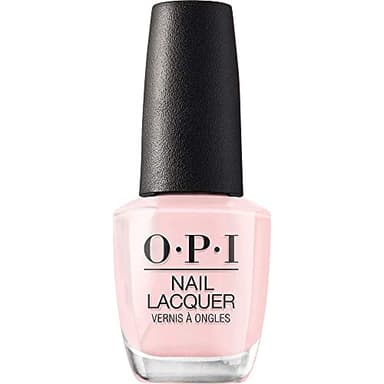 OPI Nail Lacquer Put it in Neutral | Sheer Soft Pink Crème Chip Resistant Nail Polish | Fast Drying, Streak Free