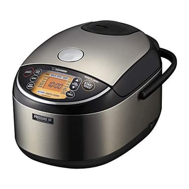Zojirushi NP-NWC18 Pressure Induction Heating 10-Cup Rice Cooker and Warmer, Black