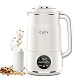 Czlife N7 Nut Milk Maker, 50oz (1.5L) Automatic Soy Milk Maker Machine for Homemade Oat Milk, Nutmilk, Juice, Milkshake, Baby Food, Grains, Almonds Milk Maker with Delay Start/Keep Warm/Clean