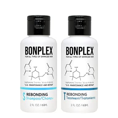 Perfect Bonding Concentrate for Damaged Hair - Bond Strengthening & Color Longevity Shampoo Treatment with Bonplex Rebonding Repair for All Hair Types - Duo (2oz)