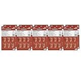 Amazon Basics 60-Pack Hearing Aid Size 312 Zinc-Air Batteries, 1.45 Volt, Brown Tab, 4-Year Shelf Life