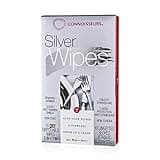 CONNOISSEURS Silver Cleaner Wipes, 10 Count
