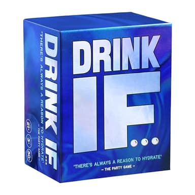 Drink IF… Adult Drinking Game for Parties | Funny Icebreaker & Conversation Starter Card Game for Friends and Groups | Great for Bachelor Party, Game Night and Pregames| Fun Gift for Adults