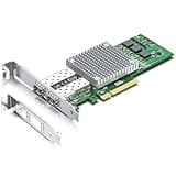 H!Fiber 10Gb SFP+ PCI-E Network Card NIC, with Broadcom BCM57810S Chip, Dual SFP+ Port Card, PCI Express X8, Ethernet LAN Adapter Support Windows/Windows Server/Linux/VMware Esxi