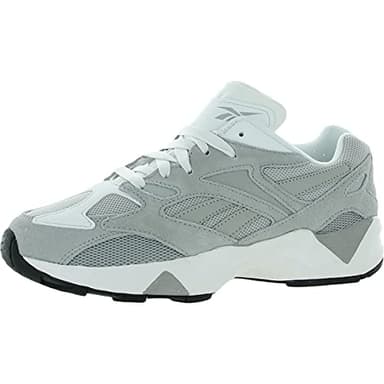 Reebok AZTREK 96 Shoe, True Grey/Skull/Chalk/Black, 4.5 M US