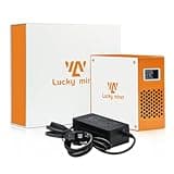 BeLuckyMan Dogecoin Miner Litecoin Miner 10MH/S-12MH/S Hashrate Lucky Miner LG07 Asic Chip Scrypt Algorithm 22-27Watt Power Consumption Support LTC Doge Bells PEP LKY 101 Mineable Projects, Orange