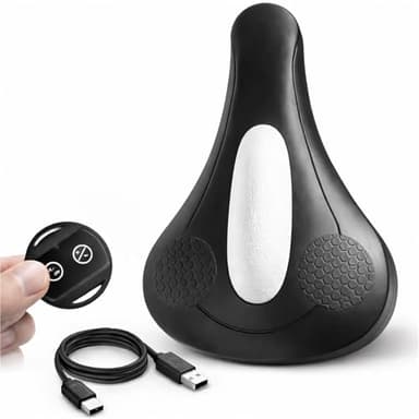 Smart Men Pulse Trainer Portable Pelvic Floor Exercise Devices Men Pelvic Pulse for Men Quiet Home Fitness Core Strengthener (Black, with Remote Control)