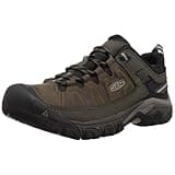 KEEN Men's Targhee 3 Low Height Waterproof Hiking Shoes, Bungee Cord/Black, 12 Wide