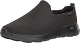 Skechers Men's Go Walk Max-Athletic Air Mesh Slip on Walkking Shoe Sneaker,Black,12 M US