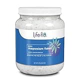 Life-flo Pure Magnesium Bath Flakes - Epsom Salt Bath Soak Alternative - Unscented Magnesium Flakes from The Zechstein Seabed - Relaxing Foot Bath with Ancient Trace Minerals - 60-Day Guarantee, 44oz