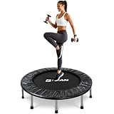 BCAN 36 Mini Trampoline Rebounder Trampoline for Adults Max Load 170lbs Small Trampoline Exercise Trampoline Fitness Trampoline Indoor/Garden Workout