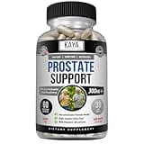 Kaya Naturals Prostate Support | Saw Palmetto, Potent DHT Blocker for Hair Growth, Promote Sleep, Beta Blocker to Reduce Frequent Urination, Support Bladder Emptying & Stamina Supplement (60 Capsules)