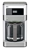 Braun KF6050WH BrewSense Drip Coffee Maker, White
