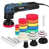 Autolock 1/2/3 Inch Mini Polisher, Rotary Polisher, 780W Polishing Machine with 27Pcs Detail Polishing Kit, 75mm, 100mm, 140mm M14 Thread Extension Shaft, Perfect for Car Polishing