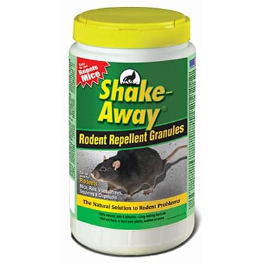 Shake Away 5006358 Rodent Repellent Granules, 5-Pound