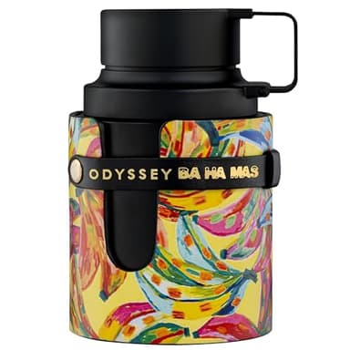 Armaf Odyssey Ba Ha Mas Tropical Collection – Fruity, Aquatic, Woody – Eau de Parfum Spray Long-Lasting Fragrance for Unisex, 3.4 Ounce / 100 ml