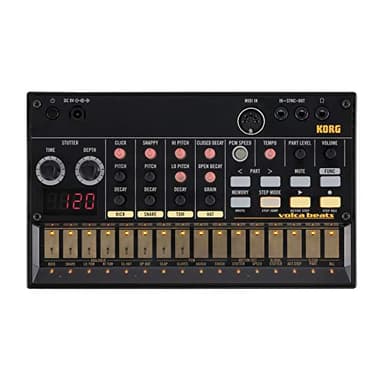Korg Volca Beats Analog Rythem Machine w/Electribe-style 16-step Sequencer and Real Analog Sounds