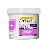 AmLactin Crepe Firming Cream - 12 oz Body Cream with 15% Lactic Acid - Exfoliator and Moisturizer for Crepey, Dry Skin​ (Packaging May Vary)
