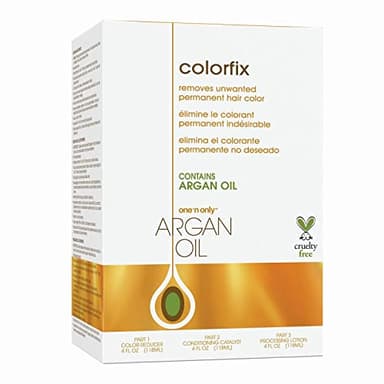 One 'n Only Colorfix Hair Color Remover Kit - Professional Hair Dye Remover With Argan Oil - Provides Targeted Color Correction for All Types - Cruelty Free Formula (1 Kit)