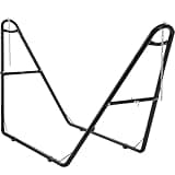 Yaheetech Universal Hammock Stand, Heavy-Duty Double-Pipe Steel Hammock Stand for 9-14.5 Ft Hammocks, 475 Lb Capacity and Capable of Holding 2-3 People