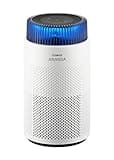 COWAY Air Purifiers for Bedroom Home up to 810 ft², True HEPA Filter for Smoke, Allergies, Pet Dander, Odor, AQI Monitor, Auto&Sleep Mode, Timer, Filter Indicator, Night Light, 3yr Warranty, 100 White