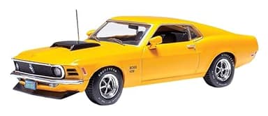IXO IA43002 1970 Boss Mustang 429-1:43 Scale Die-Cast Model Car, Bright Yellow