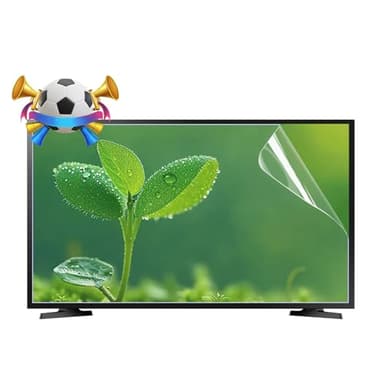 SCRMMQH 55-Inch Anti Glare Screen Protector for Tv, Anti Blue Light Tv Screen Protector, Matte Finish for Reduce Reflections, Relieve Eye Strain and Sleep Better (1221 * 689)