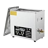 Kaimashi Ultrasonic Cleaner 6.5L with Digital Timer and Heater, Stainless Steel Ultrasonic Cleaning Machine for Carburetor Parts Cleaning