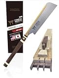 Temple Tool Co. Japanese Pull Saw - Rip-Cut 9.5 - Hand Saw for Dovetails, Tenons, Fine Joinery