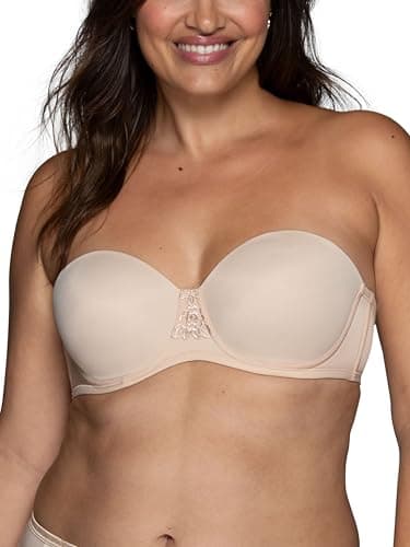 Vanity Fair womens Beauty Back Smoothing Strapless (34b - 44dd) Bra, Rose Beige, 38C US