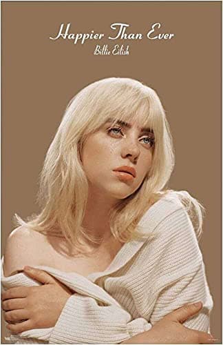 Scorpio Posters Billie Eilish - Happier Than Ever Mini Poster - Officially Licensed - 11" x 17"