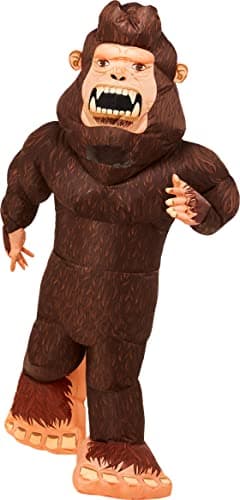 Rubies Bigfoot Inflatable Costume for Adults, Unisex One Size