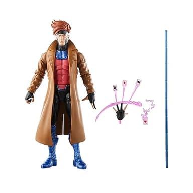 Marvel Legends Series Gambit, X-Men ‘97 Collectible 6-Inch Action Figures