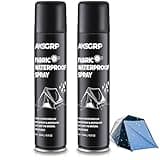 Maitys 2 Pcs Tent Waterproofing Spray, Outdoor Water Repellent Spray for Tents 20.3 OZ Spray, Fabric Waterproofing Spray Offering Tent Camp Spray Protection, Camp Water Repellent